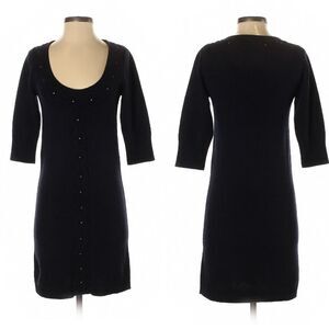 LAUREN MOFFATT Cashmere Studded Sweater Dress S